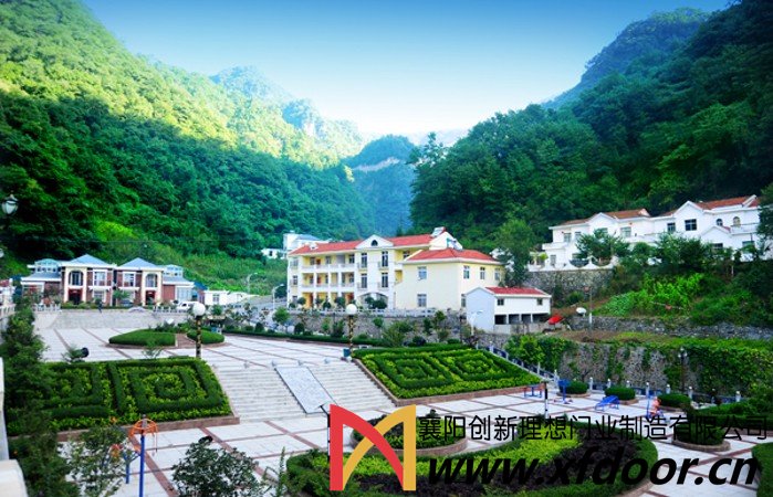 保康堯治河景區(qū)自動感應門